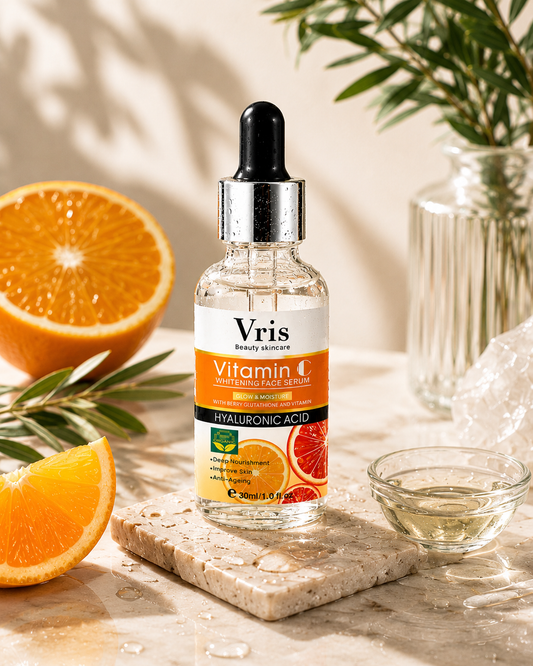 Vitamin C + Hyaluronic Acid Brightening Serum | Glow & Anti-Aging | 30ml